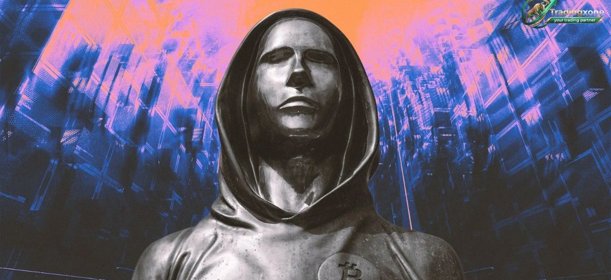 Satoshi Nakamoto statue